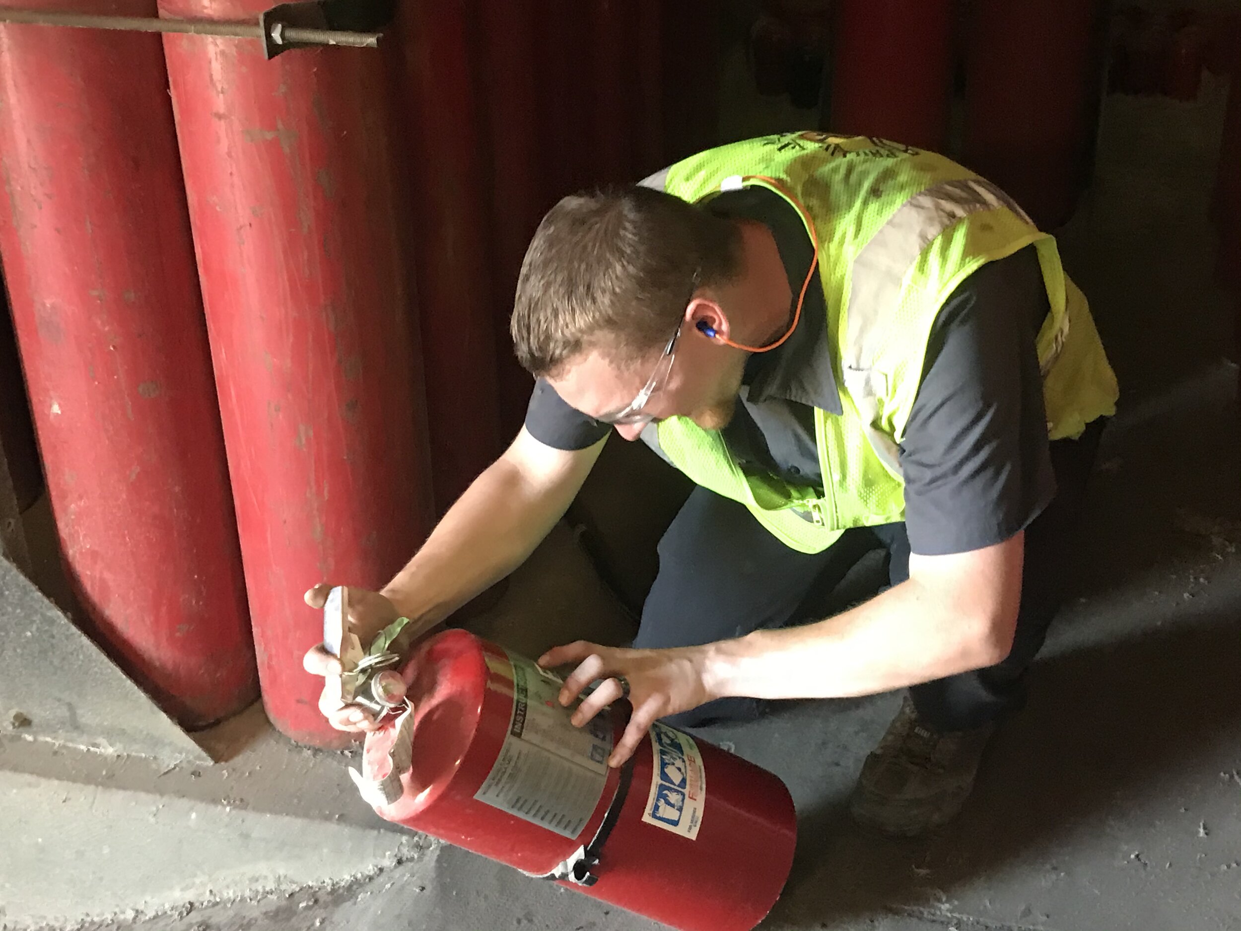 Fire extinguisher best sale sales and service